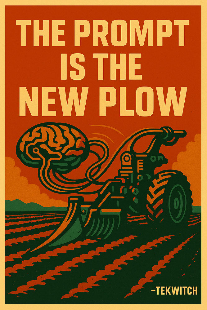 The prompt is the new plow