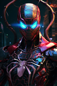 Cyberpunk Mecha-Spiderman #6