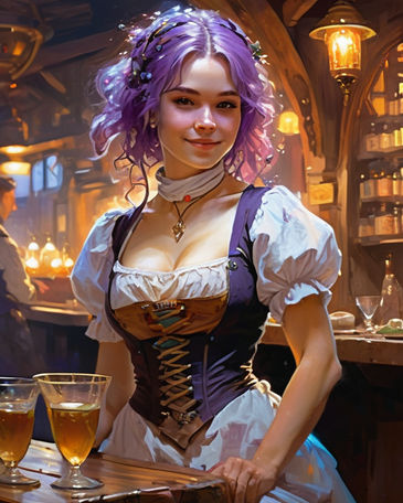 Tavern waitress #3