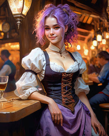 Tavern waitress #4
