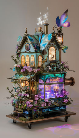 mobile home + caustic