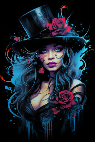 Blacklight Steampunk and Tats #3