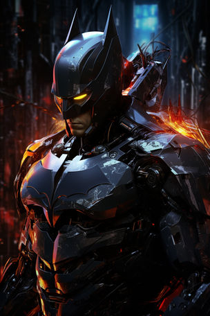 Cyberpunk Mecha-Batman #1