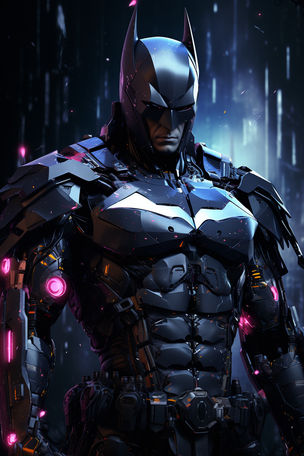 Cyberpunk Mecha-Batman #2