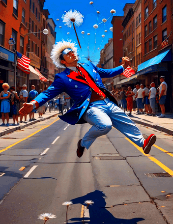 Yankee Doodle Dandelion I