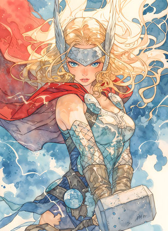 jane foster as the mighty thor