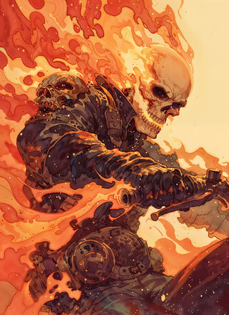 johnny blaze as ghost rider
