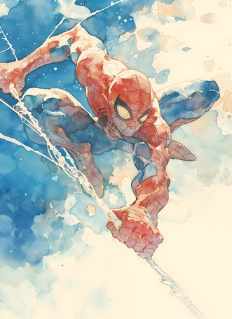 peter parker as spider-man