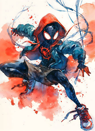 miles morales as spider-man