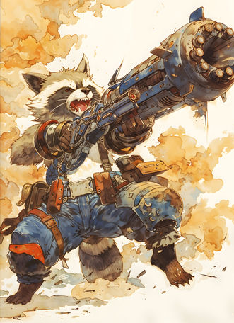 rocket raccoon