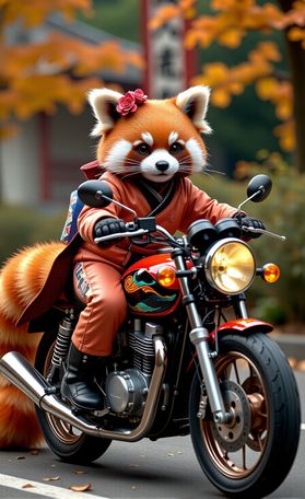 Red Panda Bikers #2