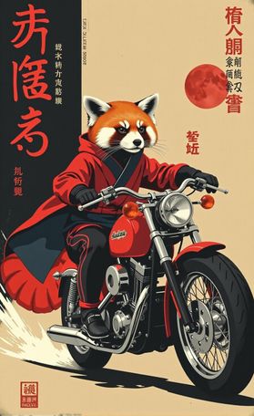 Red Panda Bikers #3