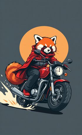 Red Panda Bikers #4