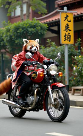 Red Panda Bikers #5