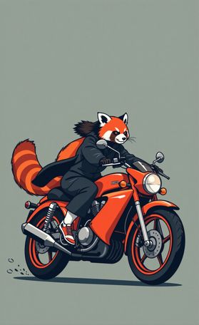 Red Panda Bikers #7