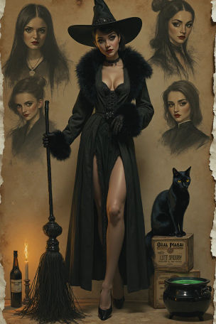 Elowen and Midnight