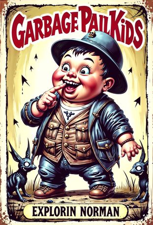 GPK #14 : Explorin Norman