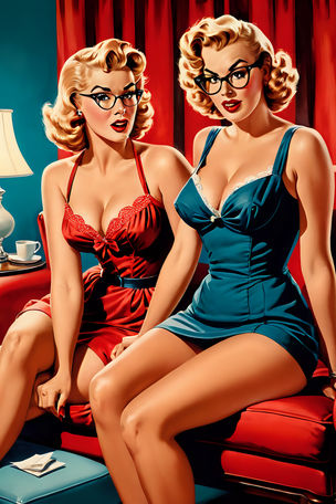 Vintage Beauty - The Kacmarek Twins
