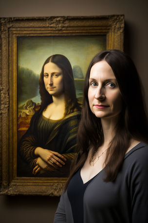 IS MONA LISA A FICTIONAL CHARACTER?