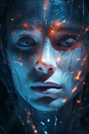 Angelic Prismatic Face 007