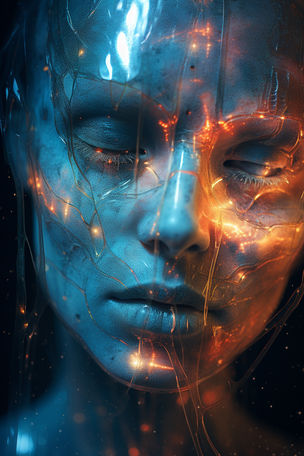 Angelic Prismatic Face 008