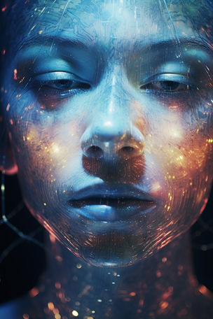 Angelic Prismatic Face 009
