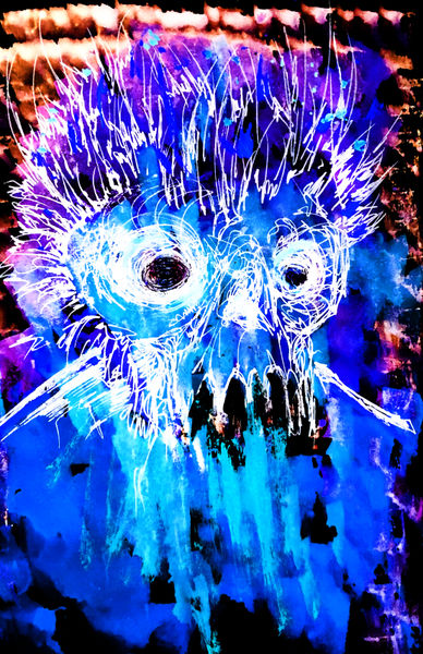 Electric Blue Death Comes For Us All