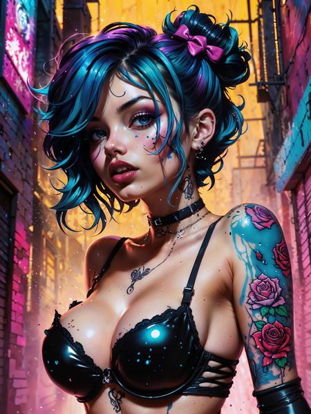Glossy pinup 2