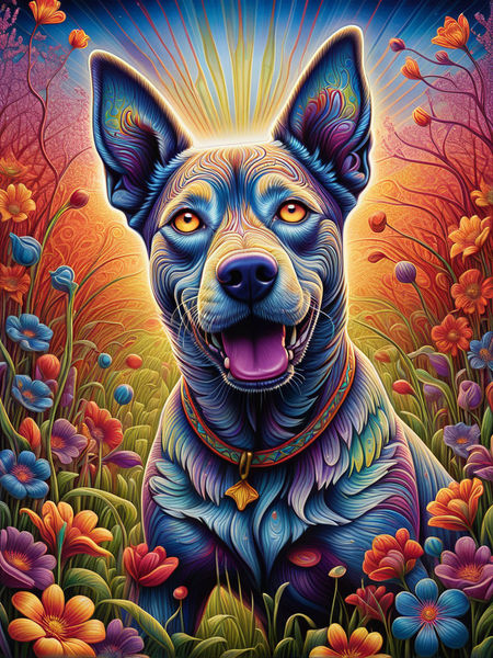 Flower Dog #2