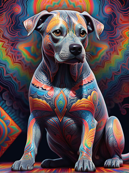 Flower Dog #4
