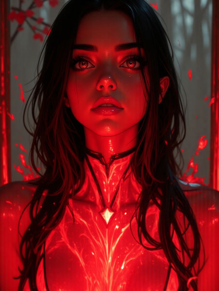 Red for love. 1