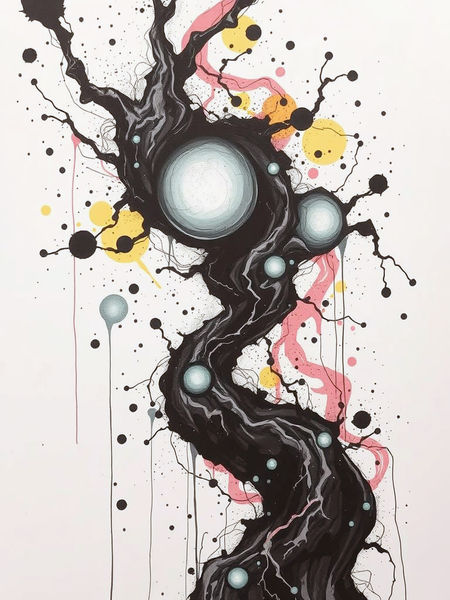 222 ink stain
