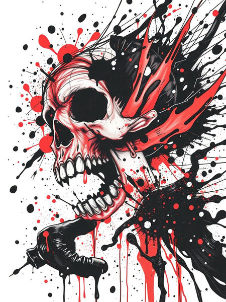 223 ink stain