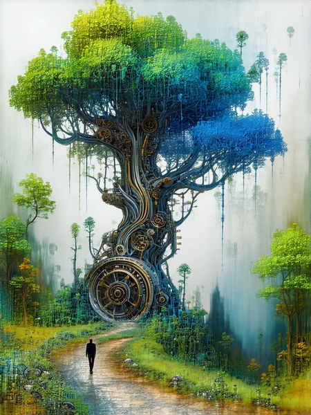 Steampunk Tree
