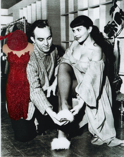 Patti Waggin and Don Rudolph Backstage