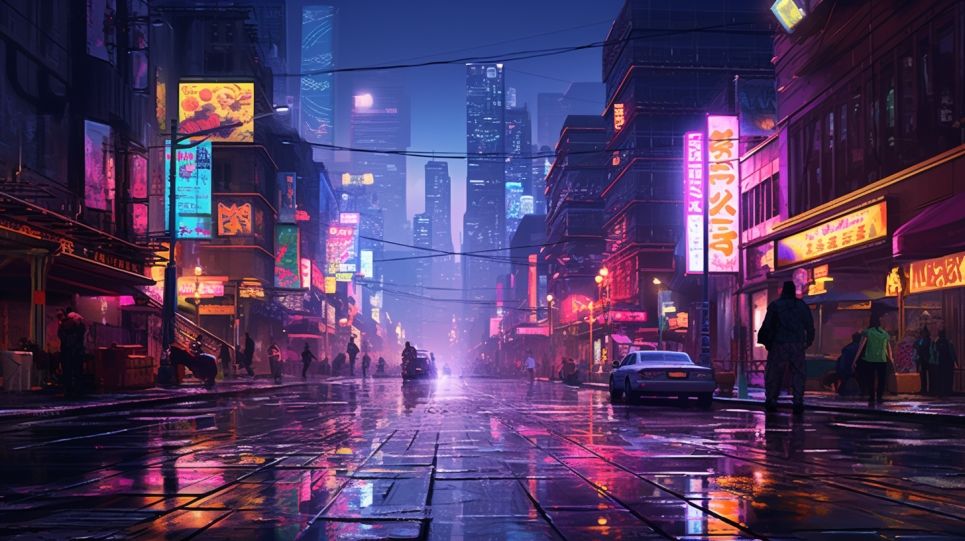 Cyber Gleam Boulevard