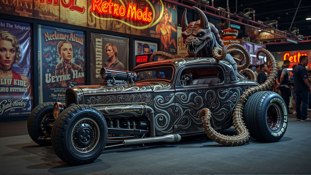 Hot Rod Monster Build  16:9 HD