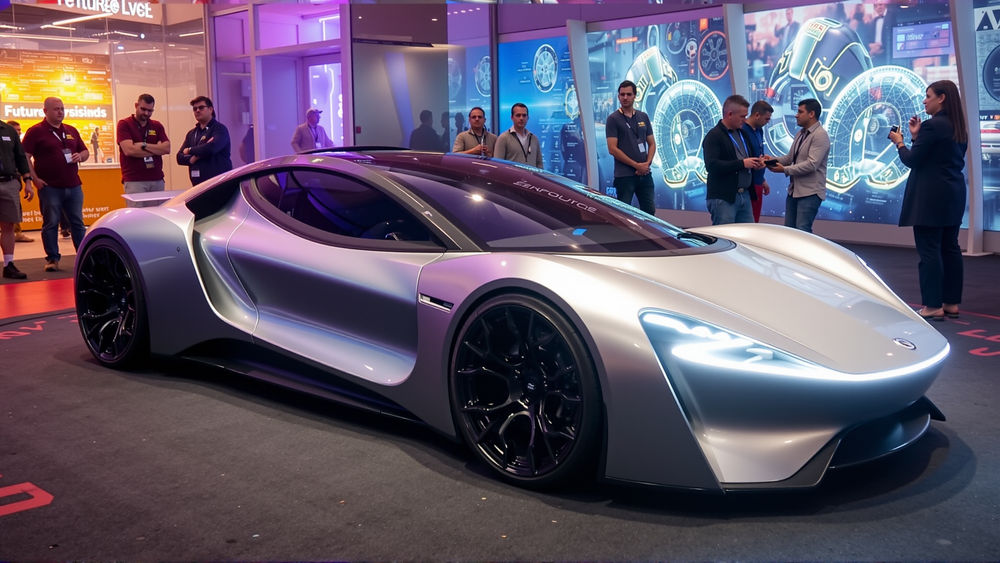 Electric Concept Car 16:9 HD