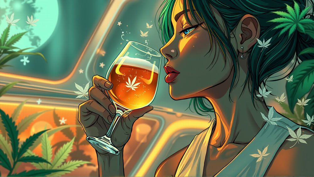 CBD-infused beer