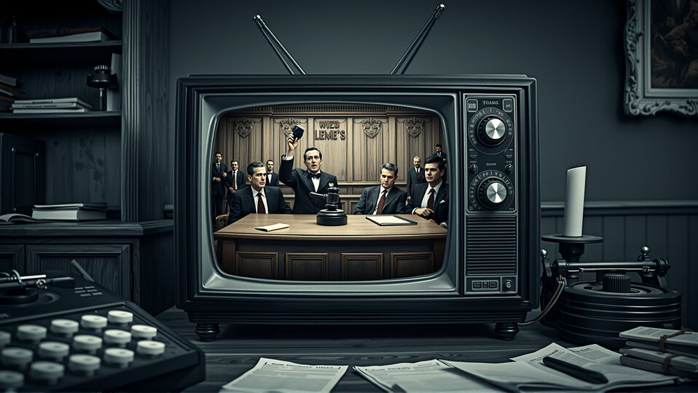Courtroom Scene