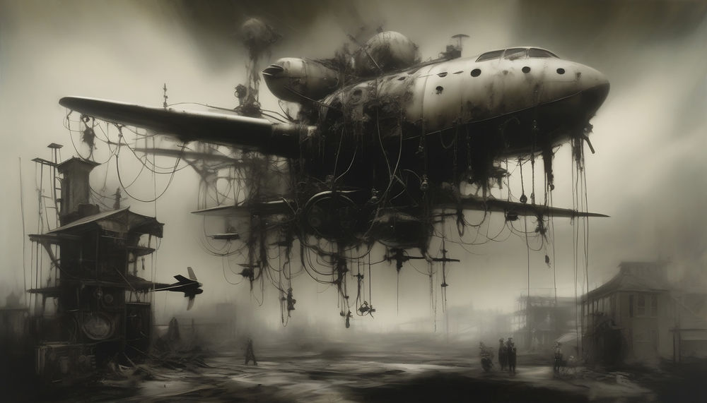 Biomechanical Airplane 