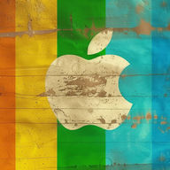 Apple Retro-Fusion Wallpaper 