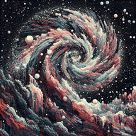 Alien’s Abstract Art