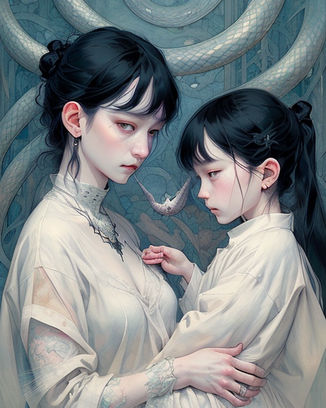 Mother daughter 