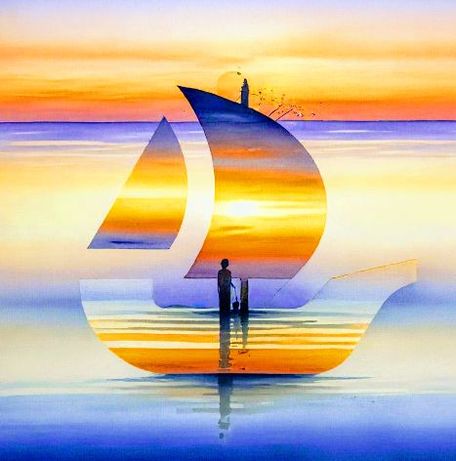 Sunset Sailing #1