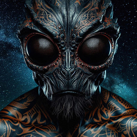 The Space Alien #116 Inked Legend Awakened