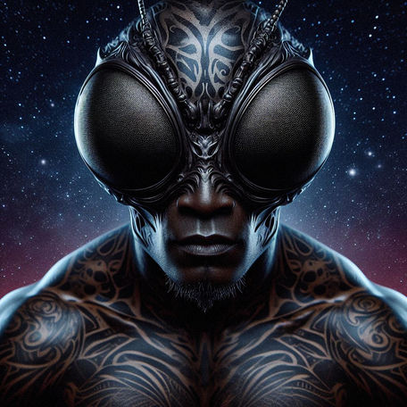 The Space Alien #117 The Tattooed Buzzaterrestrial
