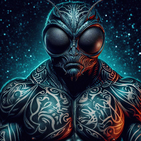 The Space Alien #119 Tattooed-Terrestrial Traveller