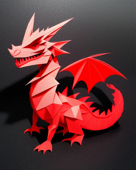 Paper dragon