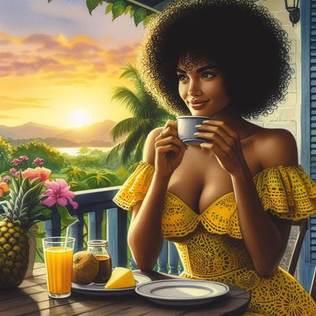 Creole Beauty - Coffee Time 10